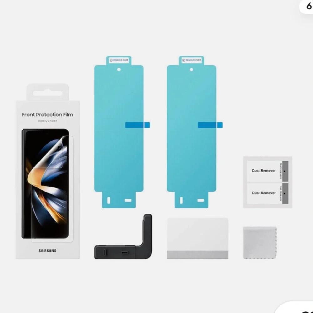 Samsung Galaxy Z fold four front protective transparent film NEW